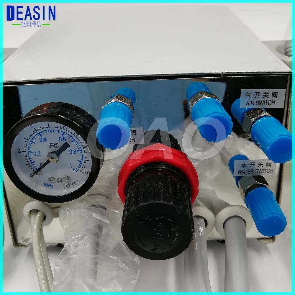 Online Compressore D'aria Portatile A Due Turbine Per Laboratorio Odontotecnico Paglia A 3 Vie Per Tubo Manipolo Dentista Tubo A 4 Fori O 2 Fori