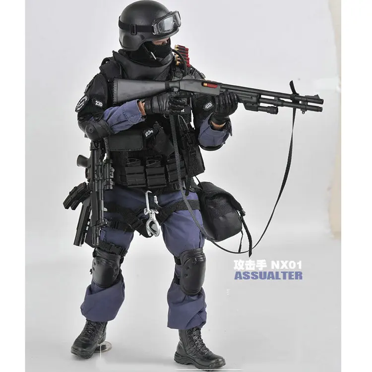 1" ассуальтер, специальный солдат, фигурка, 1/6 масштаб, SWAT, солдатик, модели, армейские игрушки, коллекция, игрушки для мальчиков, для детей, подарок - Цвет: a ASSUALTER