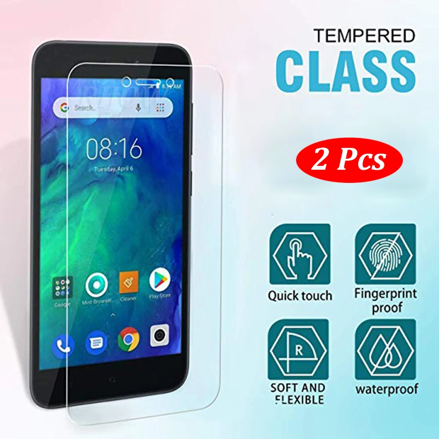 2 шт., стекло для Xiaomi Redmi GO, закаленное стекло, Redmi GO, защита экрана, край, Xiomi Redmi GO, глобальная версия, пленка, стекло, 5,0 дюйма