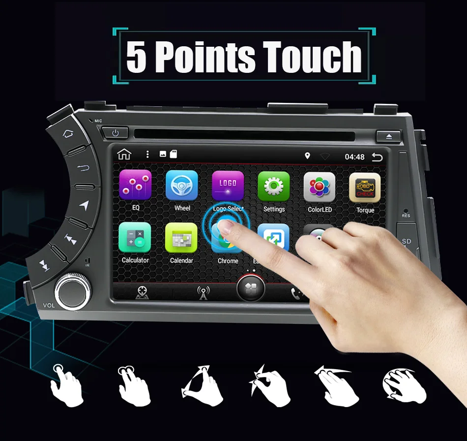 Eunavi 2G+ 3 знака после 2G Octa 8 core android 9,0 автомобильный dvd для Ssang yong Ssangyong Actyon Kyron мультимедийная Автомобильная магнитола gps navi T8 автомобильная стереосистема