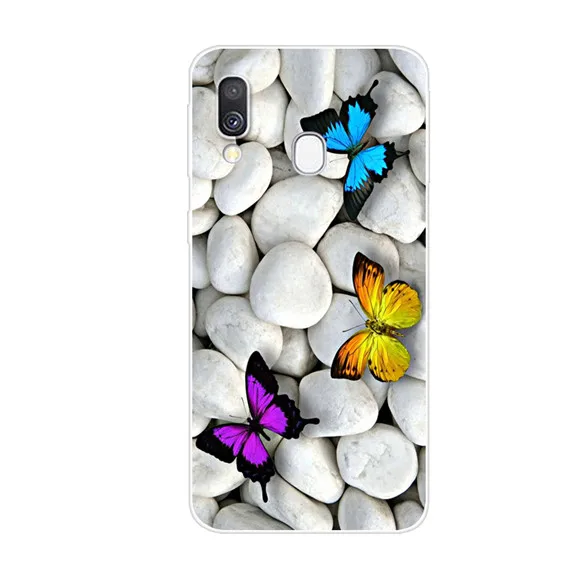 24 Чехол для samsung A40, чехол, мягкий силиконовый чехол для телефона из ТПУ, чехол для samsung Galaxy A40, чехол A405 A405F, задняя крышка A 40 Funda - Цвет: 24