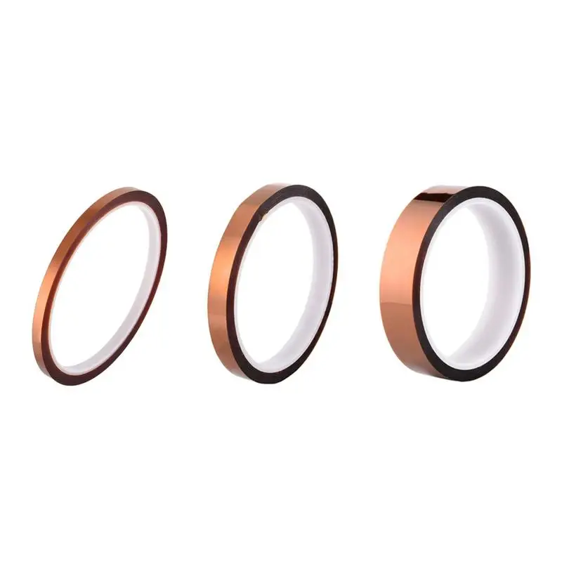 20 мм Односторонняя самоклеящаяся высокотемпературная термостойкая полиимидная