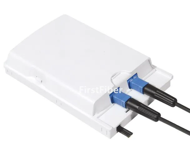 Оптоволоконный разъем ODN FTTH 2 ядра Клеммная коробка порта волоконный
