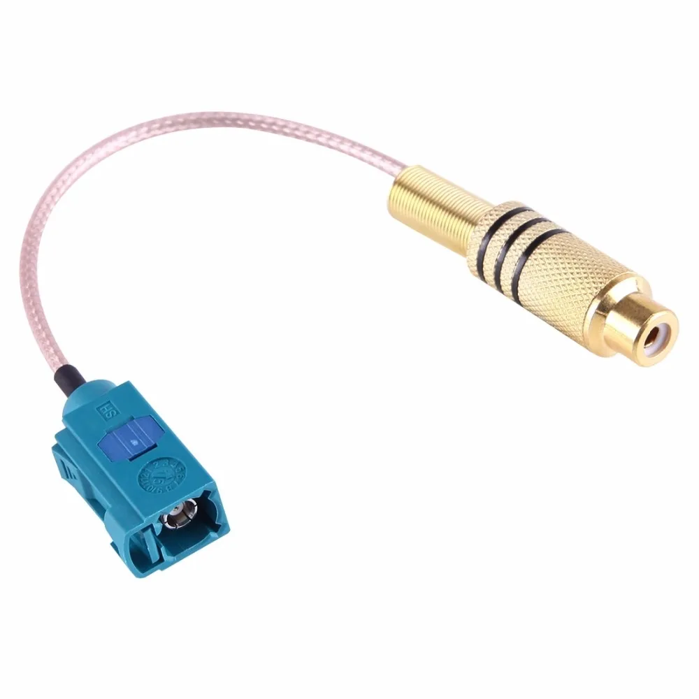 

15cm RCA Female to FAKRA Z Type Female RG316 Cable with Spring