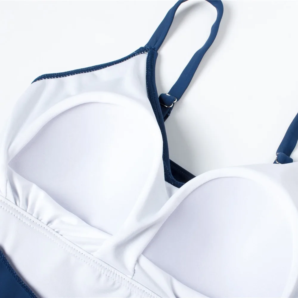 Женские многослойные купальники с оборками регулируемые купальные костюмы