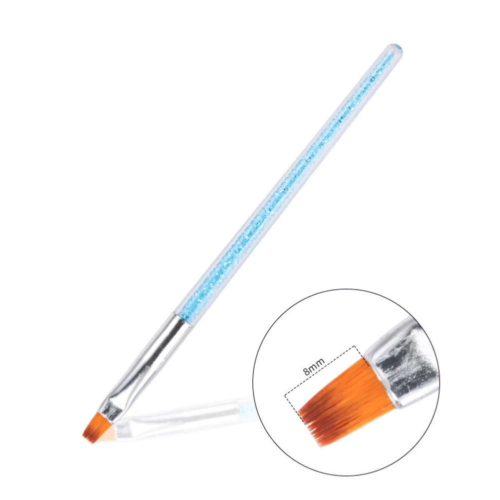 

Portable Nail Tool Glass Fiber Nail Extension Fiberglass Gel Tweezers Clips Brush Pen Polish Set New product