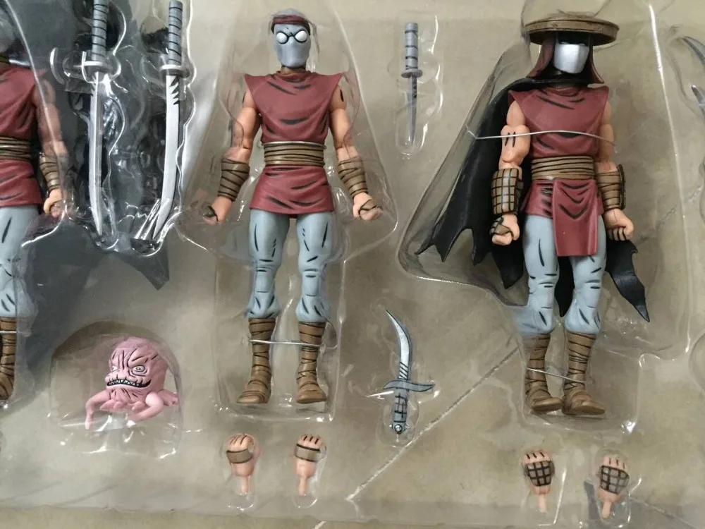 SDCC NYCC ножной Шредер Рафаэль Leonardo ПВХ фигурка Коллекционная модель игрушки 10 см с в коробке