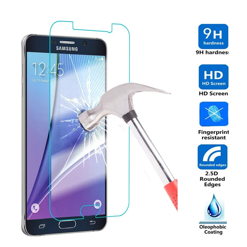 2.5D с уровнем твердости 9H Экран протектор Закаленное Стекло для samsung Galaxy J1 мини J3 A3 A5 A7 S3 S4 S5 S6 Grand Prime J5 обратите внимание на возраст 3, 4, 5, J7