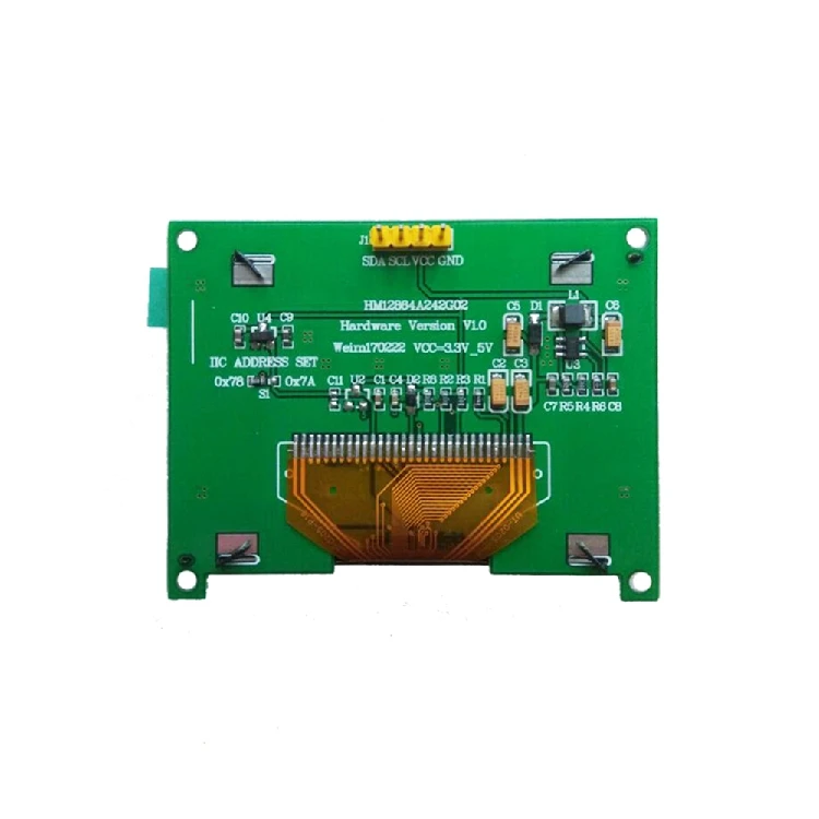 Модуль органического светодиода SSD1309 2 42 дюйма 4 контакта желтый/белый/синий