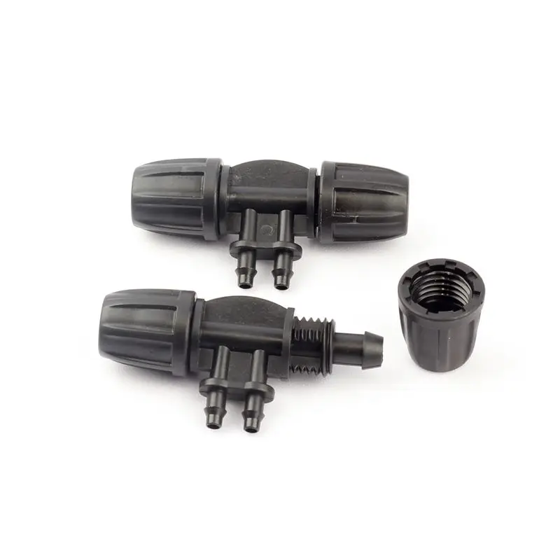 Фото Садовый шланг с зазубринами 6 шт. 8/11 мм 4/7 мм water splitter micro irrigation connectorgarden hose splitter Садовый шланг с зазубринами 6 шт. 8/11 мм 4/7 мм water splitter micro irrigation connectorgarden hose splitter