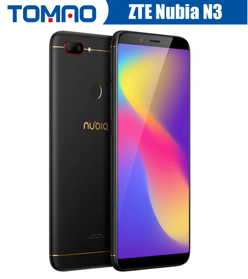 Мобильный телефон zte Nubia N3 с глобальной прошивкой, 4 Гб ОЗУ, 64 Гб ПЗУ, 6,01 дюймов, процессор Snapdragon, двойная задняя камера, мобильный телефон, 5000 мА/ч, аккумулятор, поддержка OTA