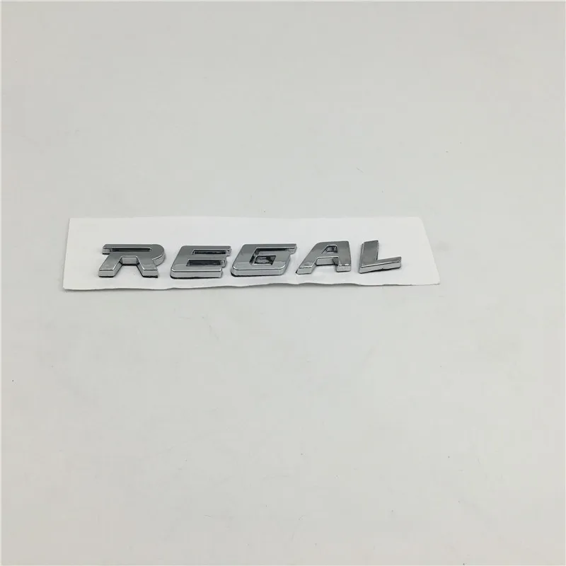 

Car 3d Sticker For Buick Regal Rear Trunk Tail Emblem Logo Script Decals