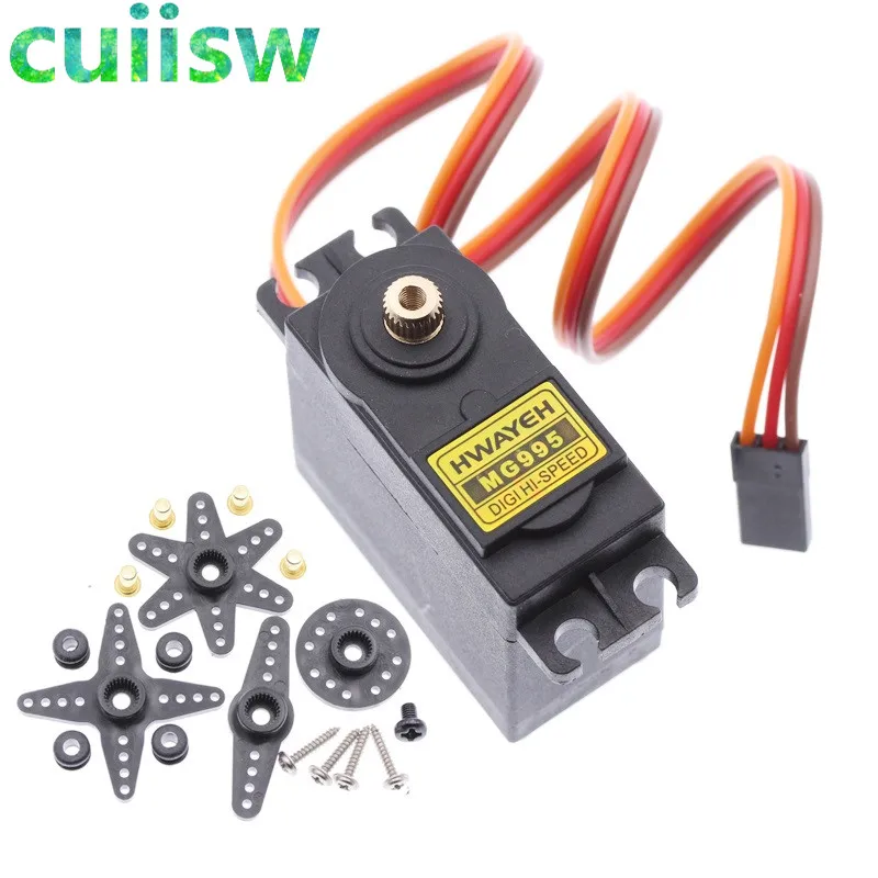 MG996R 13 кг 15 кг сервоприводы цифровой MG995 MG996 Servo c металлическими Шестерни для Futaba JR автомобиль RC модель вертолета лодка для Arduino UNO "сделай сам"