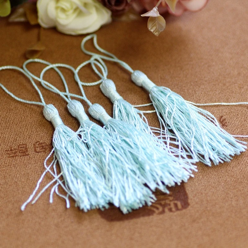 pompon coton mix 5 color polyester Decorative tassel fringe For Curtains DIY textile decor accessries tassels 500pcs/lot | Дом и сад