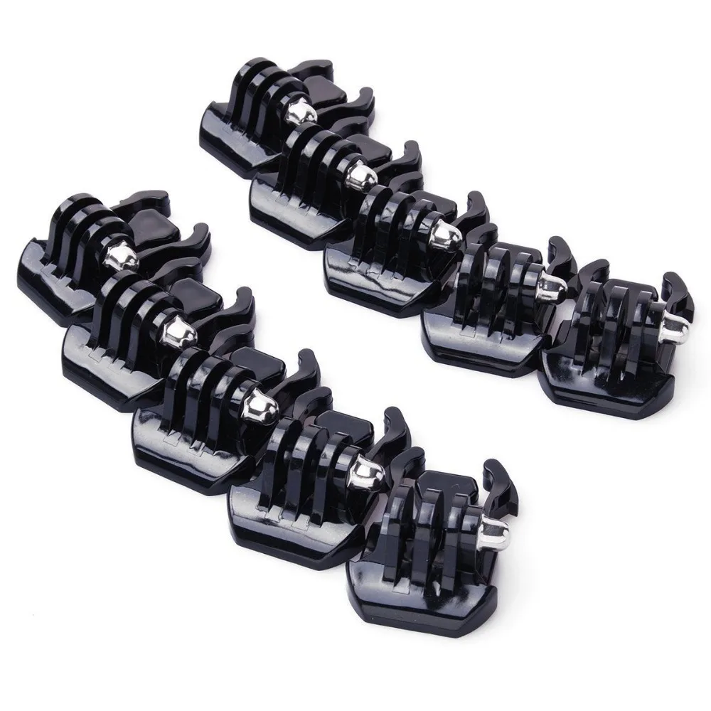 

10x Buckle Clip Basic Mount for Gopro Hero 2 3 3+ 4 Accessories Case Helmet OS19