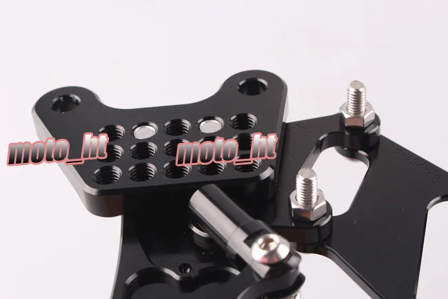 CNC регулируемый Rearset задний Набор подножка подножки для Honda CBR954RR CBR929RR 2002 2003/CBR 954 929 RR 02 03