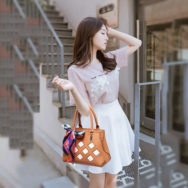 Женская сумка с алмазной решеткой модные женские сумки через плечо