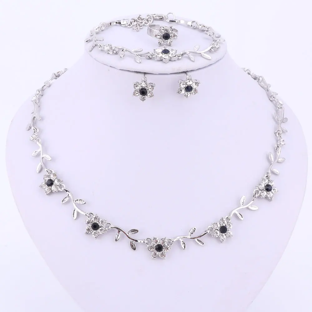 Африканские бусы Ювелирные наборы для женщин свадебные золотые цвета милый