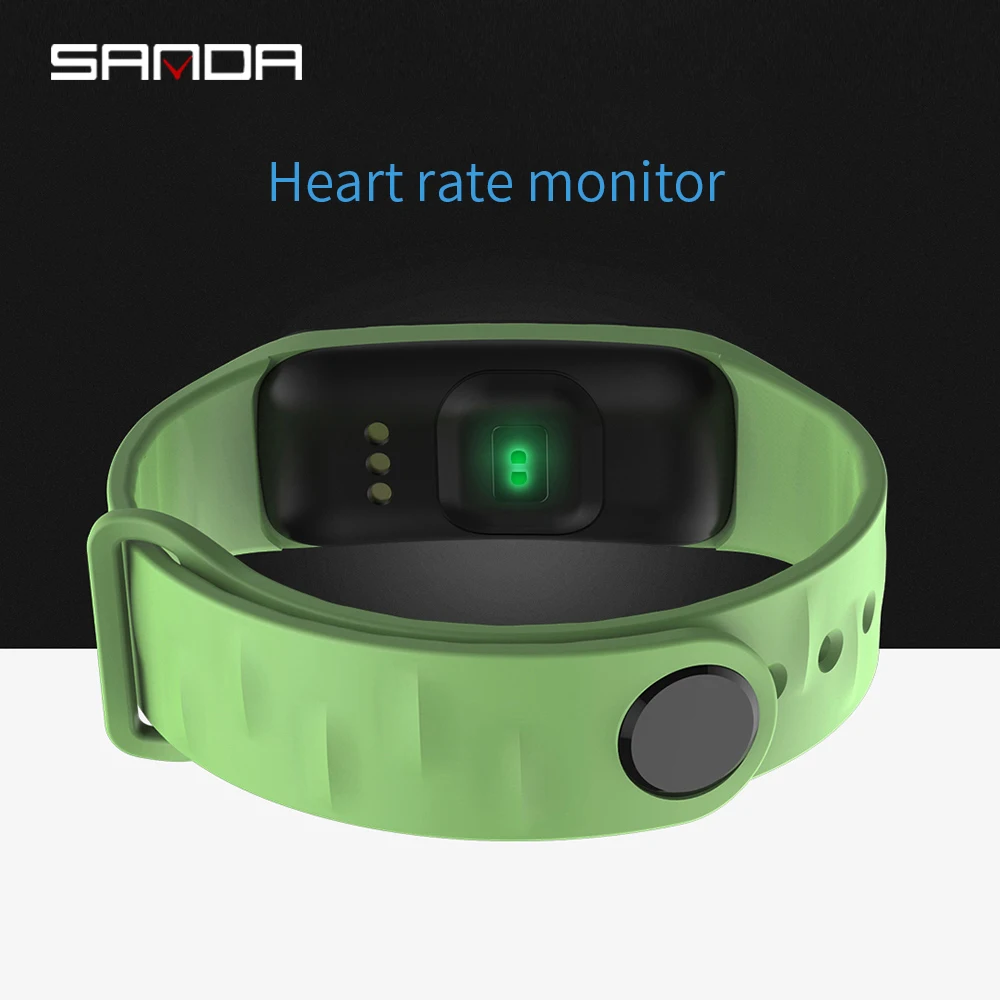 SANDA Новые Смарт часы Bluetooth для мужчин женщин монитор здоровья спортивные наручные