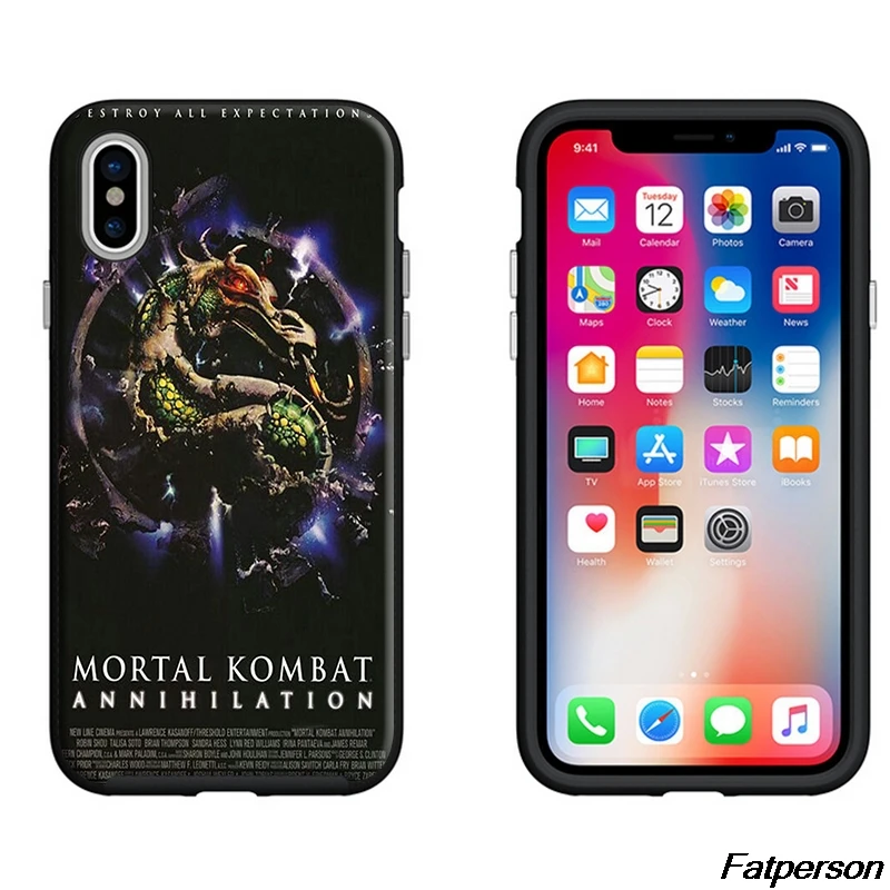 Annihilation черный мягкий силиконовый чехол для телефона из ТПУ Apple iPhone 6s 6plus X10 8plus 7 7plus