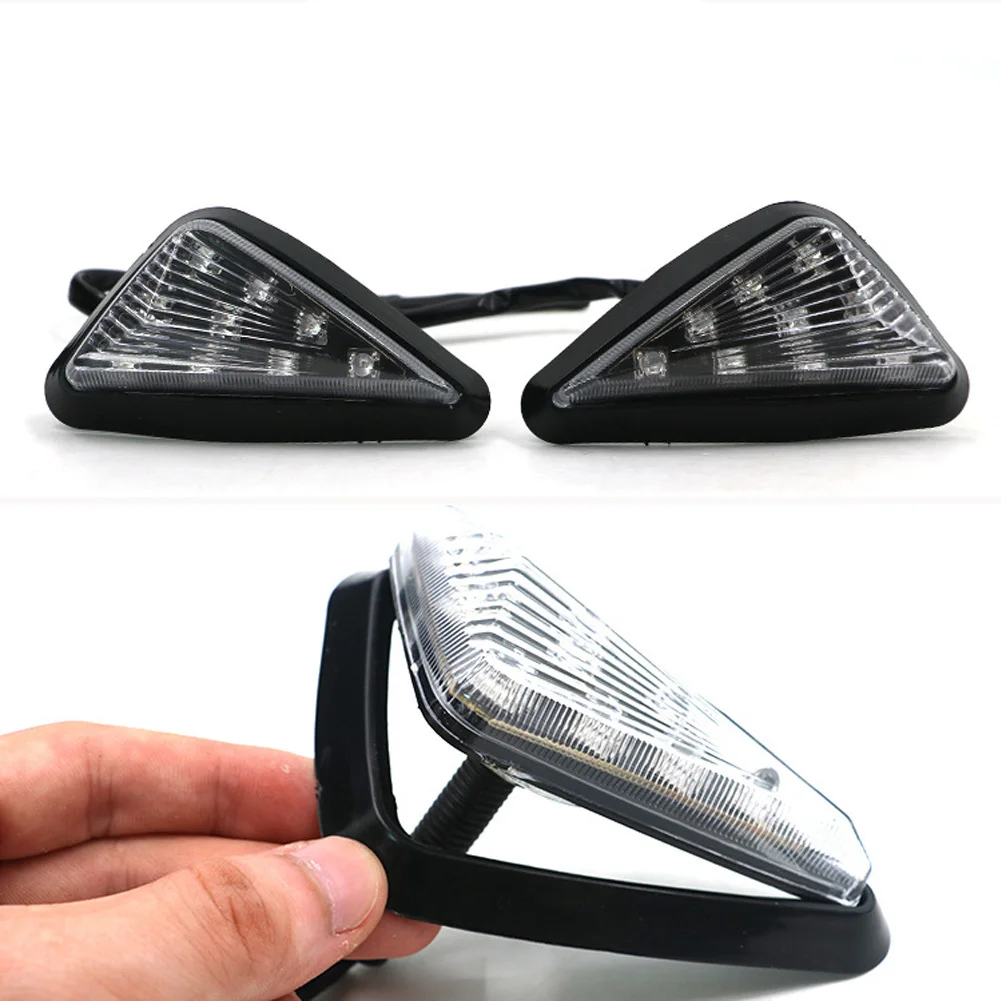 2 шт. Led Изменение направления универсальный мотоцикл обтекатель передний