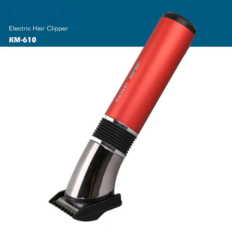 Kemei KM 610 электрическая моющаяся машинка для стрижки волос Professsional перезаряжаемая