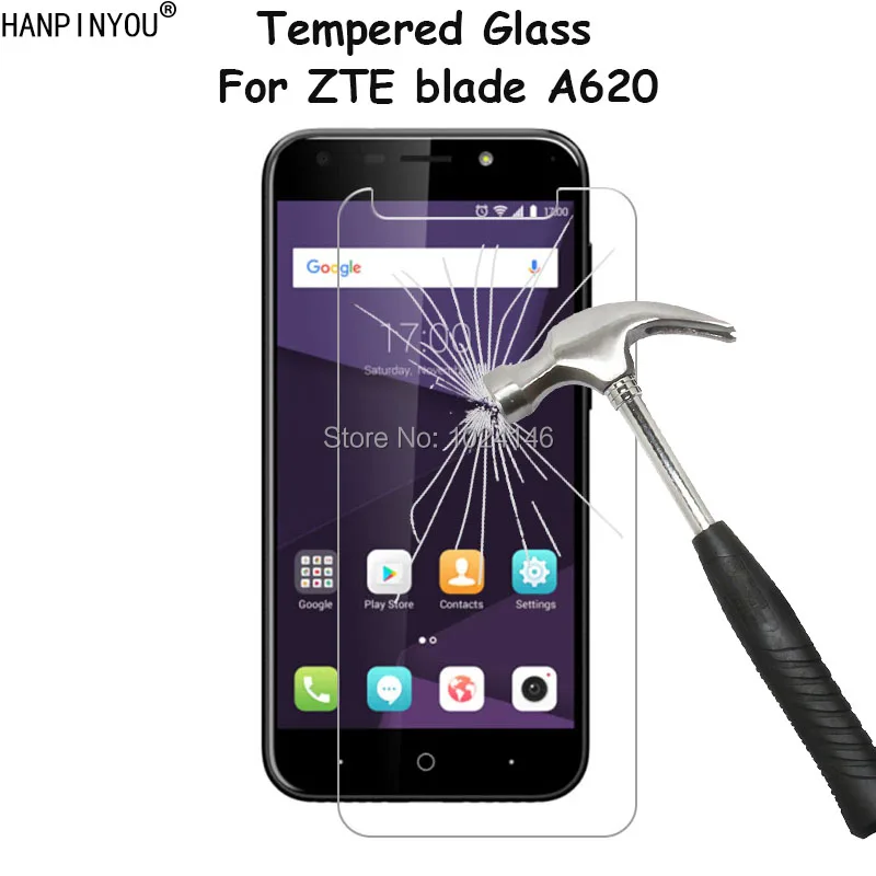 Закаленное стекло для ZTE Blade A620 A 620 BA620 / Voyage 5 2 дюйма защита экрана ультратонкая