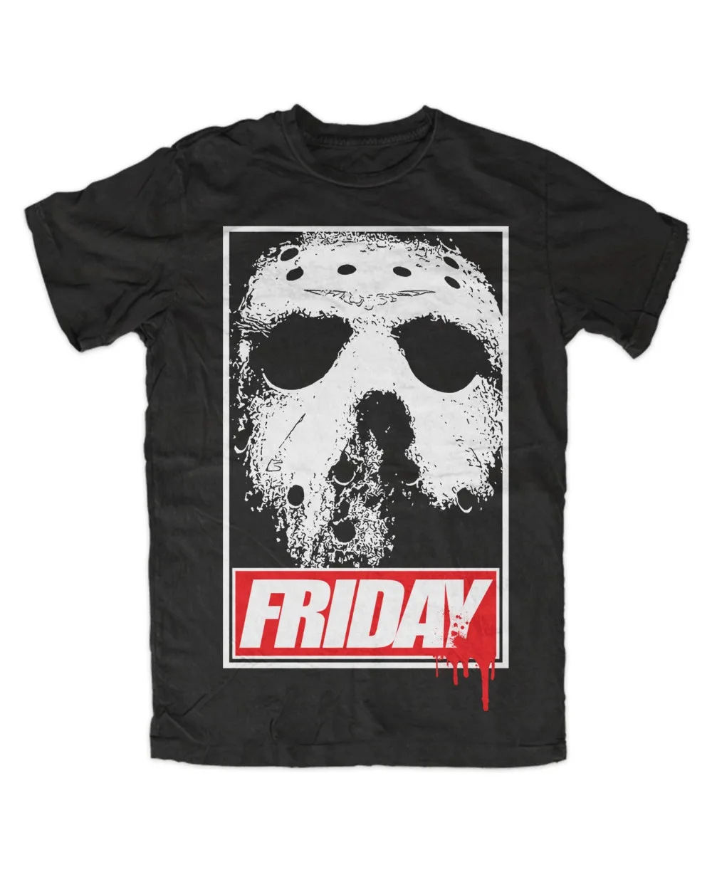 

Friday T-Shirt Schwarz Kult,Movie,Horror,Voorhees,Jason,13Th,Blood 2019 Hot Sales Men'S Short Sleeve O-Neck Summer Tops T Shirt