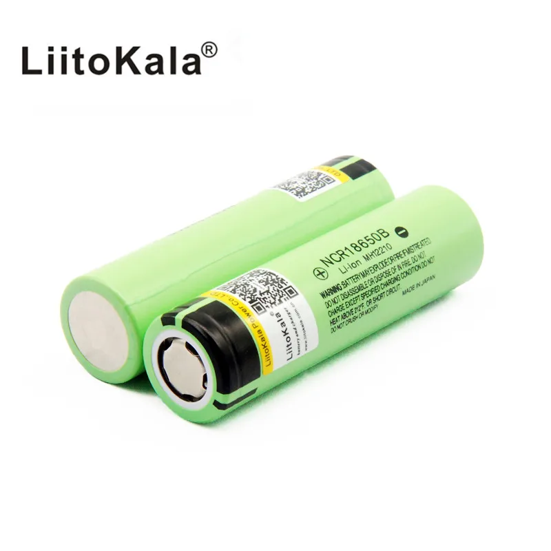 8 шт. liitokala Новый Оригинальный NCR18650B 3 7 в 3400 мАч 18650 перезаряжаемая литиевая батарея