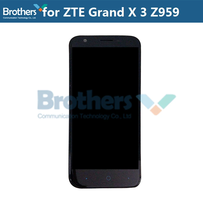 ЖК экран для ZTE Grand X 3 Z959 дисплей сборка экрана сенсорный дигитайзер замена
