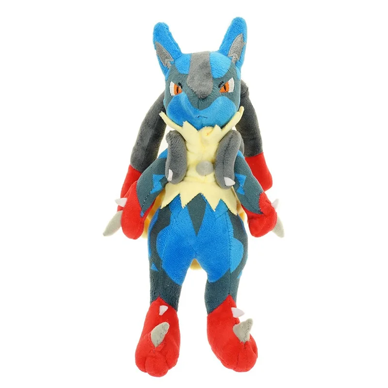 Высокое качество мультфильм милый маленький 27 см кукла центр Lucario Мягкие