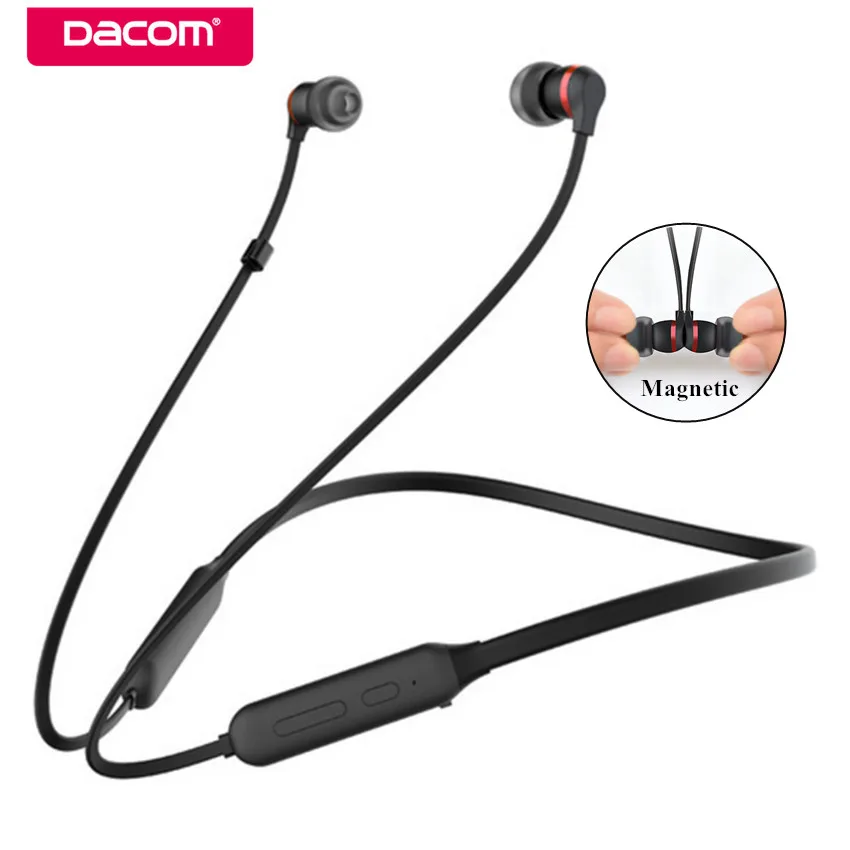Беспроводные спортивные наушники DACOM L06 с шейным ободом Миниатюрная Bluetooth
