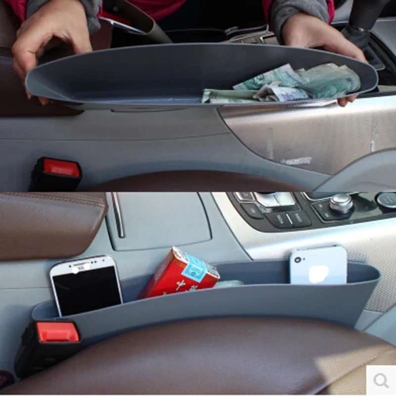2 шт. автомобильный Стайлинг органайзер сиденье зазор коробка для хранения
