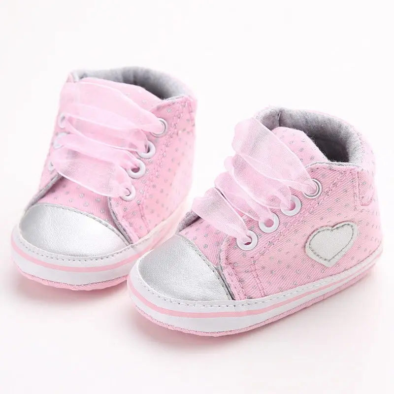 

Baby Shoes cute Kids Baby Girls Soft Sole Anti-slip Shoes Infant Toddler Cotton Crib Shoes