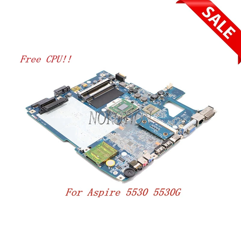 

Nokotion LA-4171P for Aspire 5530 5530G MBAPV02001 MB.APV02.001 laptop motherboard Free CPU Tested