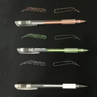 Микроблейдинг, маркер для бровей, ручка, инструмент для татуажа, аксессуары, хирургический маркер для кожи, ручка для перманентного макияжа, принадлежности для вышивки бровей