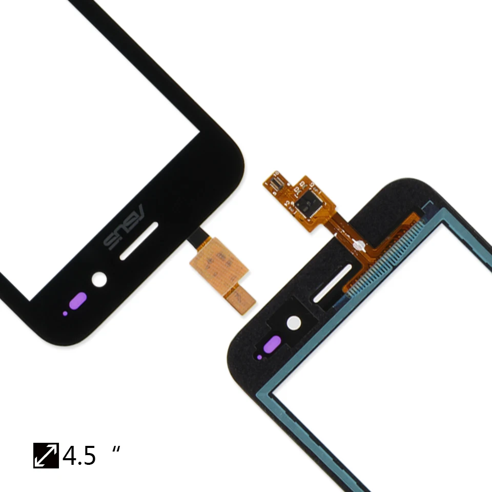 Srjtek 4 5 &quotдля Asus ZenFone Go ZB452KG Сенсорная панель дигитайзер Переднее стекло сенсор