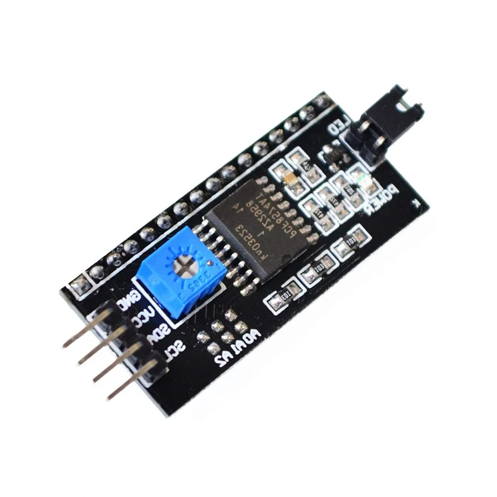 IIC/I2C/интерфейс LCD1602 плата адаптера ЖК адаптер конвертер Модуль|Модули для умного