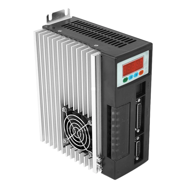 

130ST-M10025 2.6KW 220V AC Servo motor 2600W 2500RPM 10N.M. Single-Phase ac drive permanent magnet Matched Driver AASD-30A