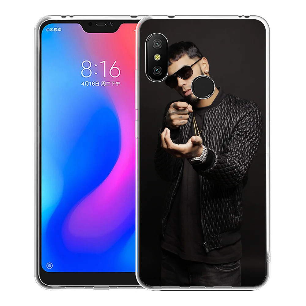 IYICAO Anuel aa Ozuna хип-хоп Мягкий силиконовый чехол для телефона Xiaomi Mi 9 8 SE 6 A1 A2 Lite F1 MIX2S