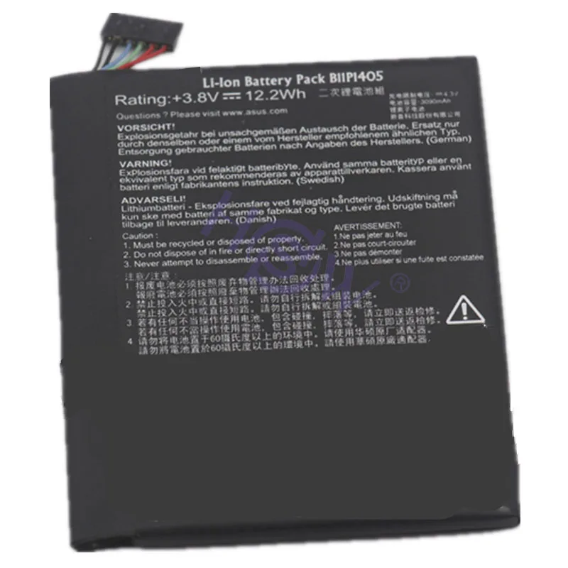 HSW genius батарея 3 8 V 12.2WH для asus MeMo pad 7 K01A ME170CX ME70CX B11P1405 bateria akku | Компьютеры и офис