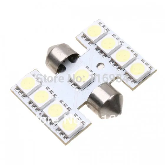 

2 шт. x Белый 31 мм 5050 9SMD светодиодный внутренний светильник для автомобиля Поворотная сигнальная лампочка