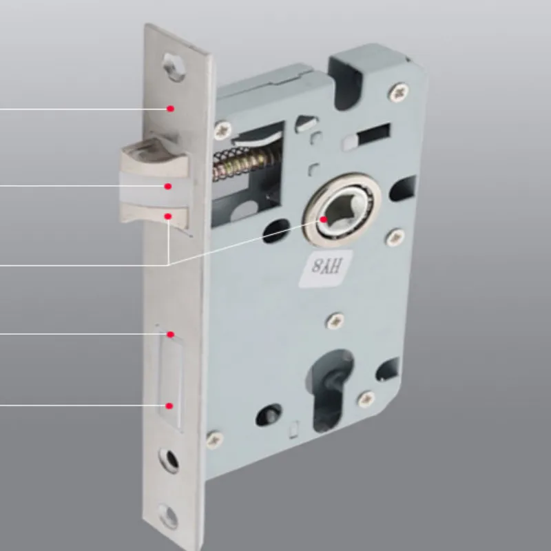 Универсальные золотистые и черные дверные ручки для межкомнатных дверей дверных