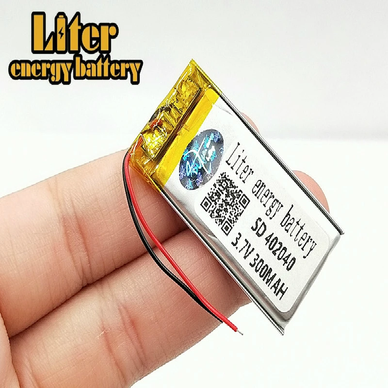 3 7 V 300mAh 402040 литий полимерный ионный аккумулятор для Mp3 MP4 MP5 GPS MID Smart Watch mobile