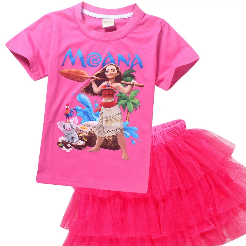 Быстрая перевозка груза! МОАНА Девочку Одежды Летом Случайные Наборы детские