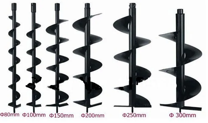 Бесплатная доставка 60 мм двойной бурильные долото земля дрель лезвие Земляной