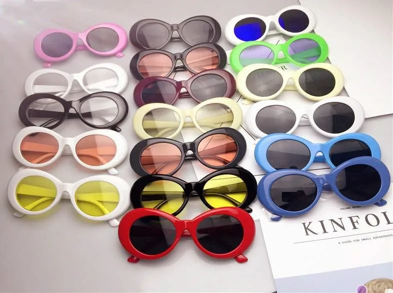 2019 Sunglasses Women Fashion Gradient Glasses Alien Oval SunGlasses Eyewear UV400 |