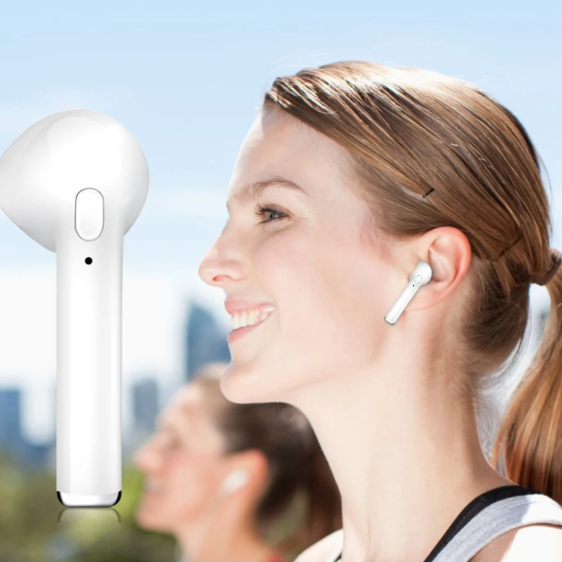 Bluetooth наушники с микрофоном TWS беспроводные зарядным устройством для LG Q8 ThinQ Q7 Q6 Q5