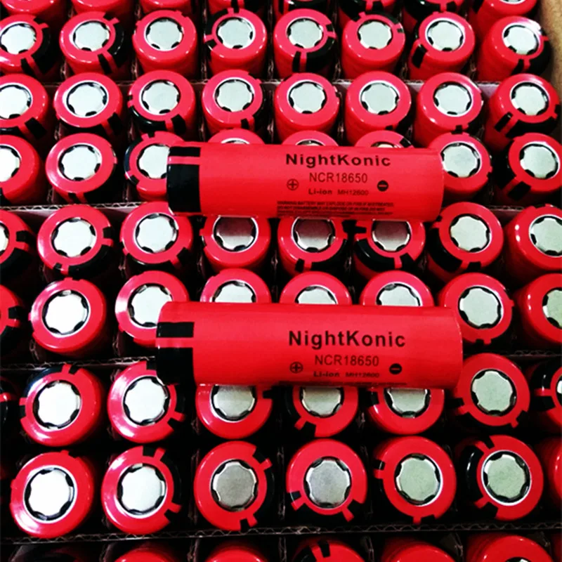 Фото Оригинальный Nightkonic 1 шт./партия 2000 мАч 18650 Батарея 3 7 в литий ионная аккумуляторная