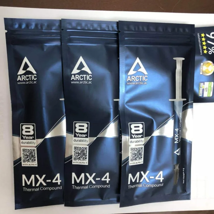 ARCTIC MX 4 4g процессор Intel процессорный кулер вентилятор охлаждения Тепловая смазка